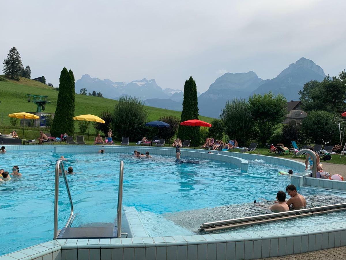 Priv. Apartment Bei Swiss Holiday Park Morschach Luaran gambar